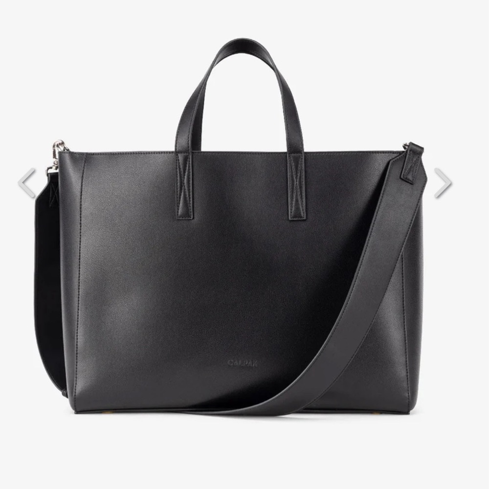 Calpak Haven Laptop Tote in Black